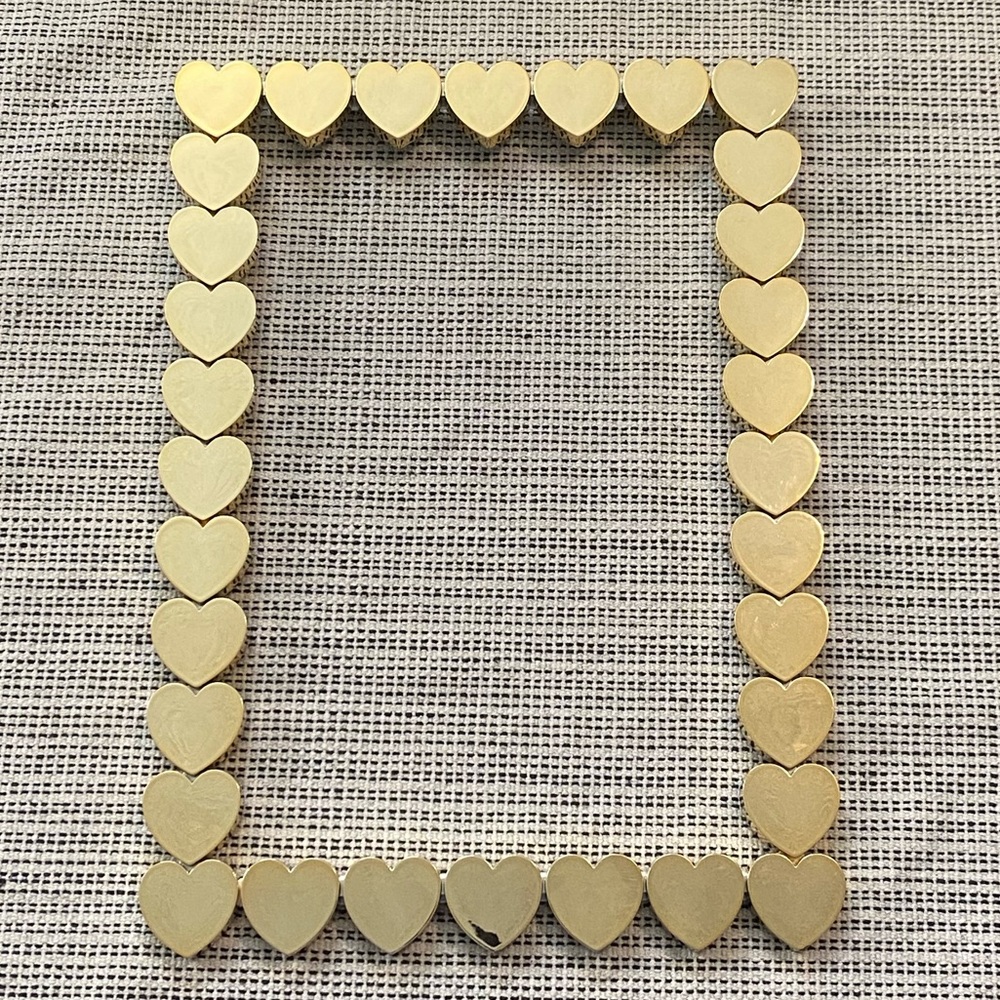 Victoria’s Secret PINK Gold Heart Frame